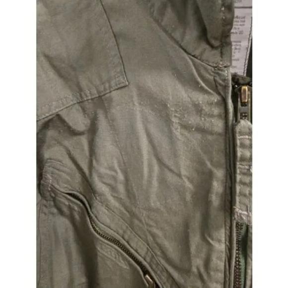 USAF Coveralls Flyers Fire Resistant Summer Men 40 Regular  Sage Green CWU-27/P - Picture 3 of 16